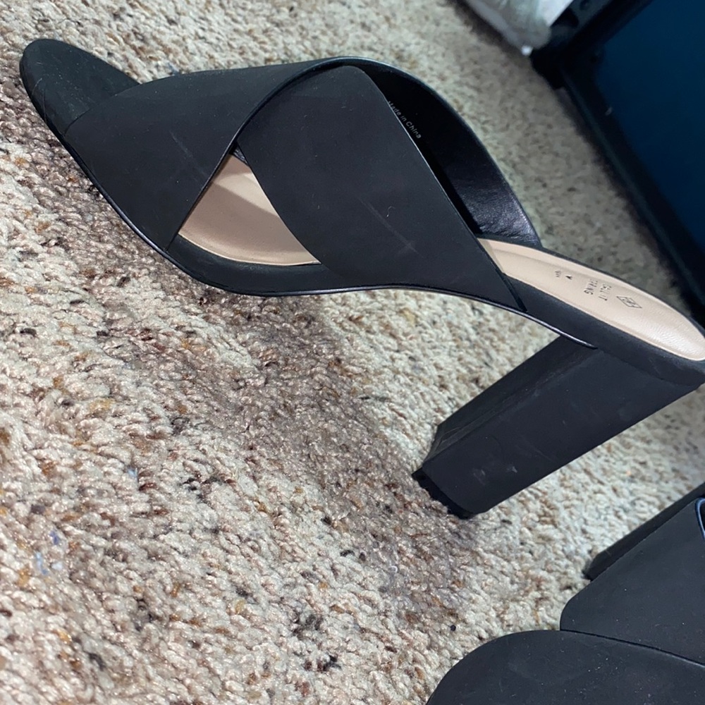 Call It Spring Black Heels - Picture 3 of 4